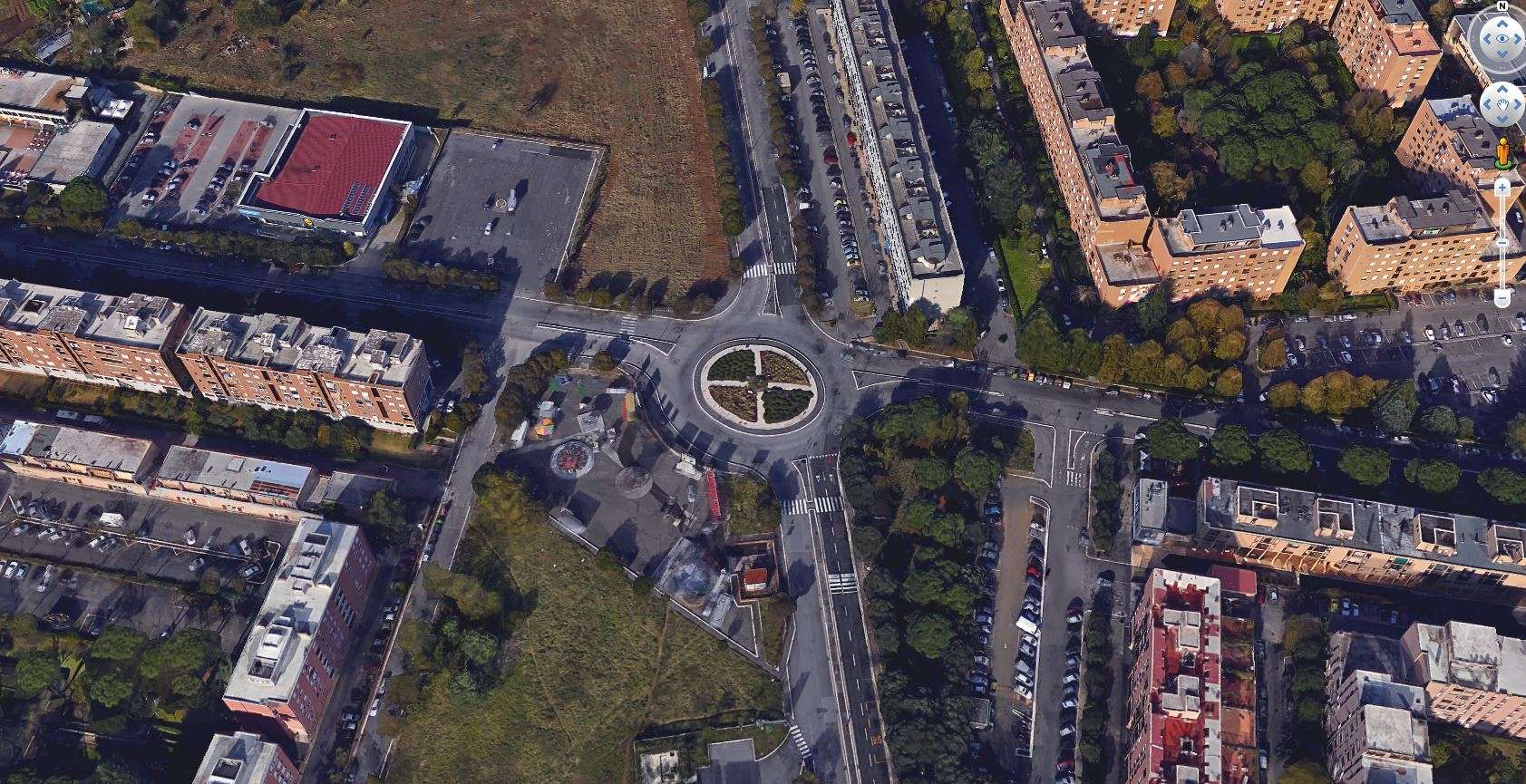 Riconfigurazione di Via delle Vigne Nuove (Roma)