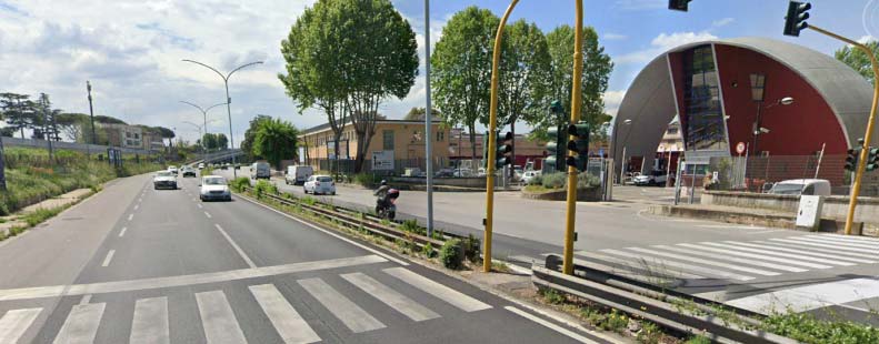 Barriere di sicurezza Via Salaria (Roma)